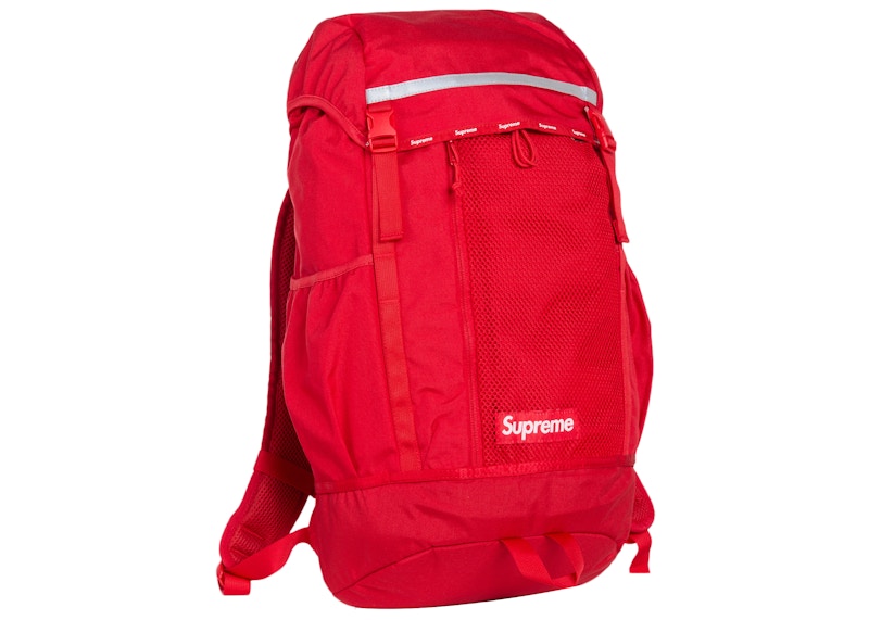 Supreme Logo Backpack (FW24) Red