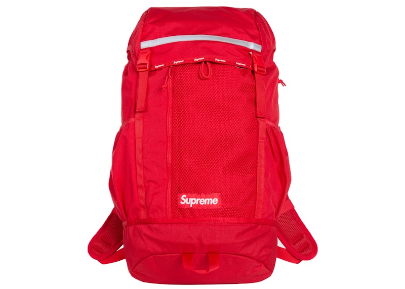 Supreme Logo Backpack (FW24) Red