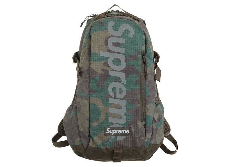 Supreme Backpack (SS24) Woodland Camo