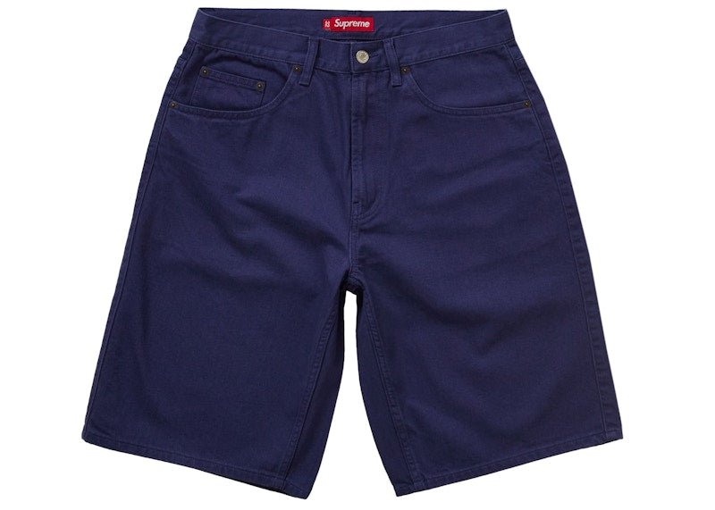 Supreme Baggy Denim Short Navy