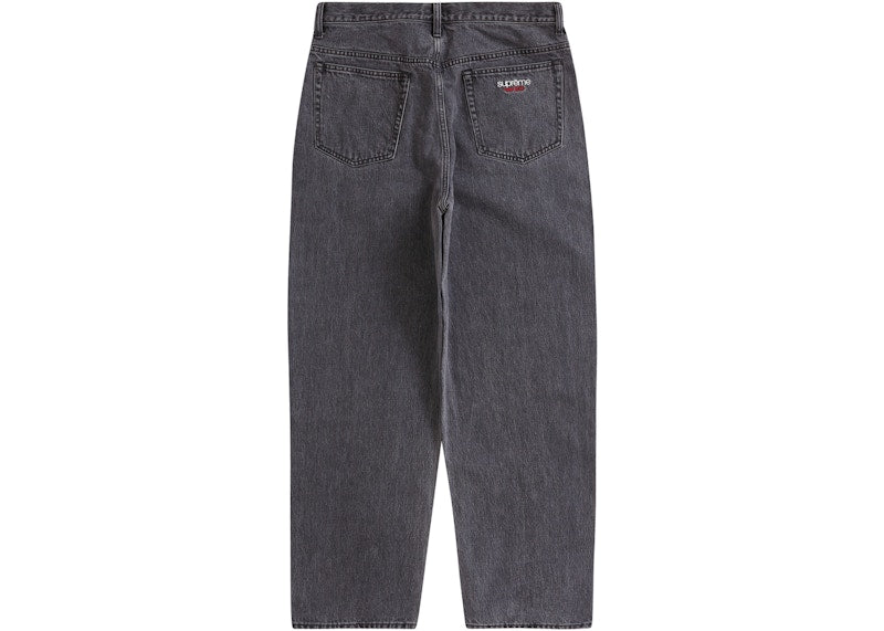Supreme Baggy Jean Washed Black