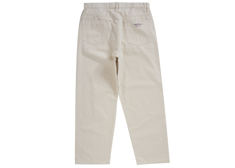 Supreme Baggy Selvedge Jean (FW25) Natural