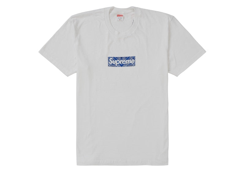 Supreme Bandana Box Logo Tee White