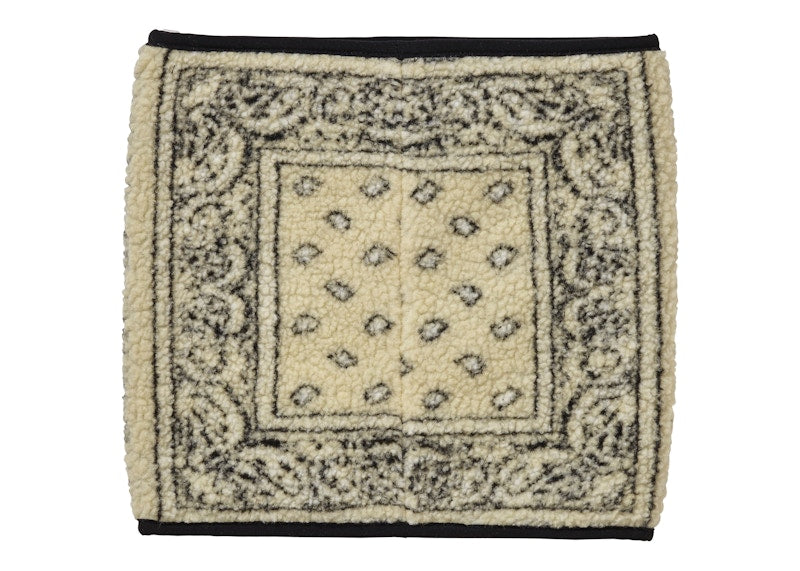 Supreme Bandana Fleece Neck Gaiter Tan