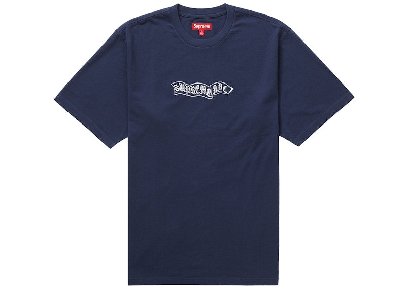Supreme Banner S/S Top Dark Royal