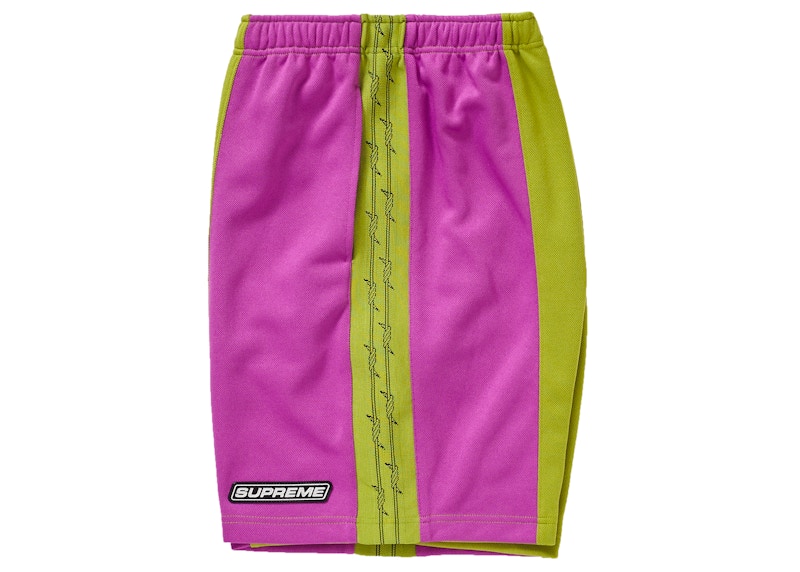 Supreme Barbed Wire Athletic Short Purple