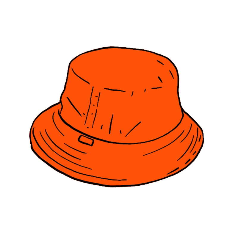Supreme Barbour Waxed Cotton Crusher Orange