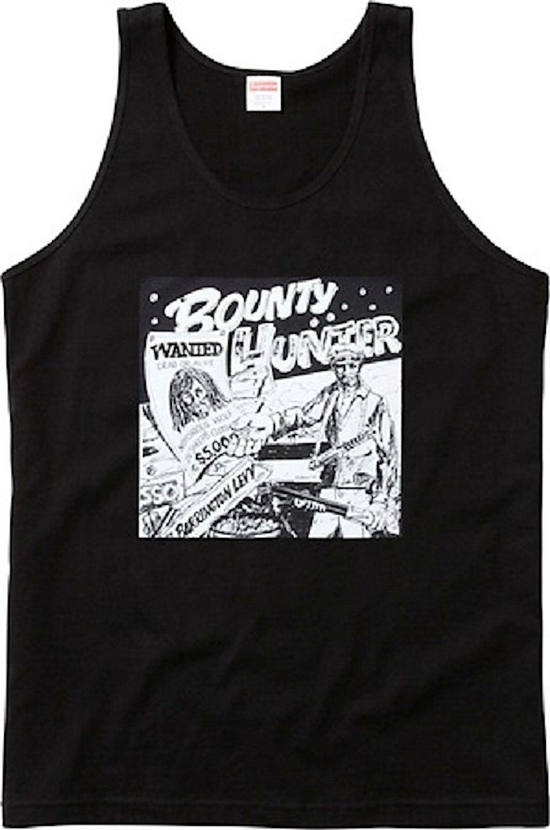 Supreme Barrington Levy Jah Life Bounty Hunter Tank Top Black