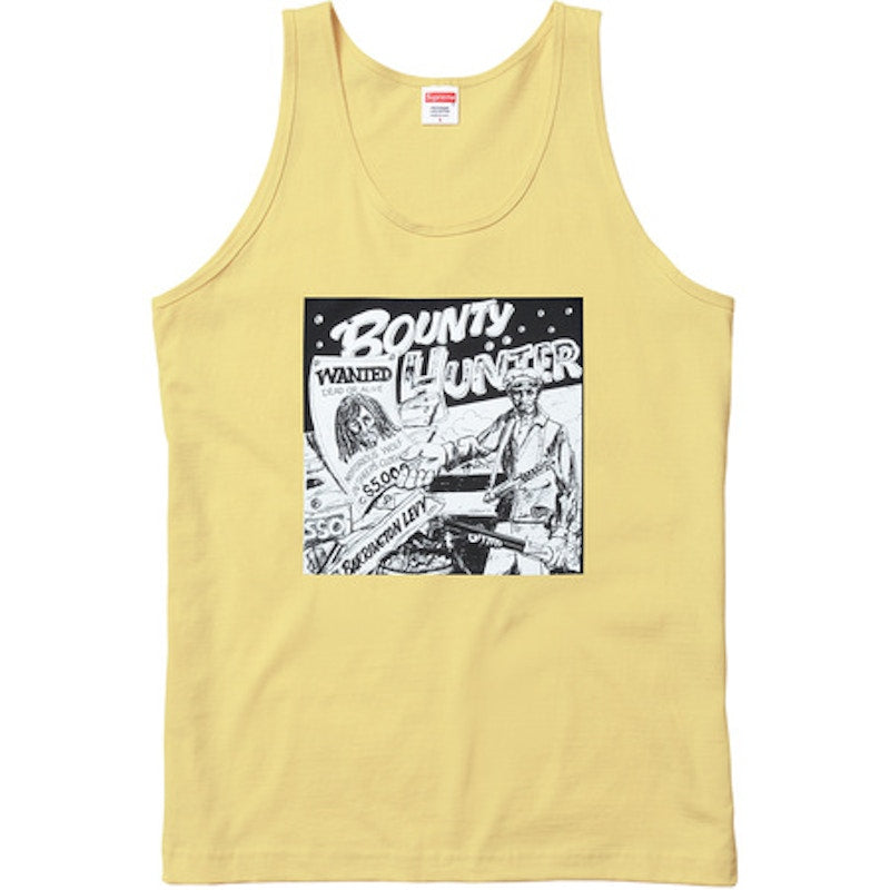 Supreme Barrington Levy Jah Life Bounty Hunter Tank Top Yellow