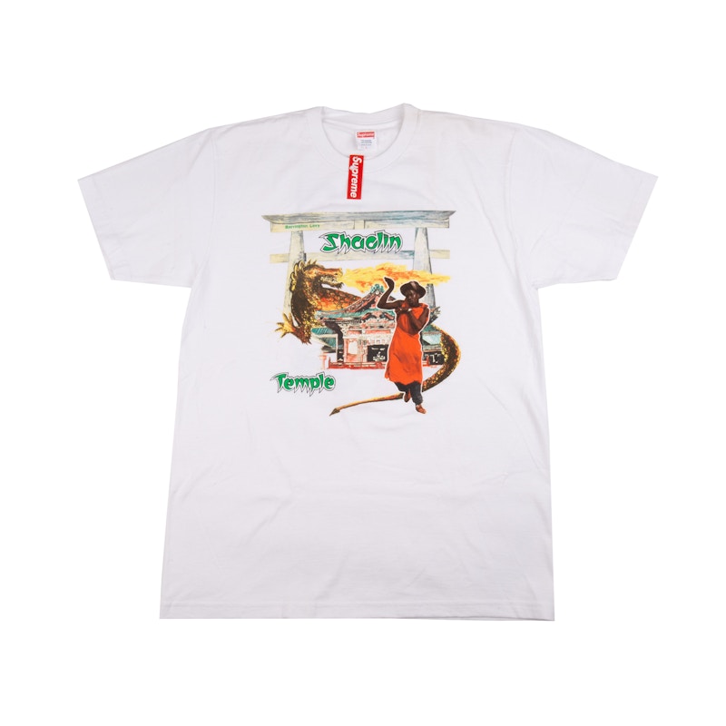 Supreme Barrington Levy Jah Life Shaolin Temple Tee White