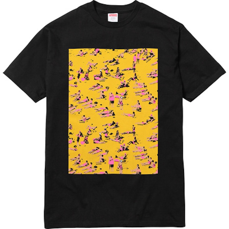 Supreme Beach Tee Black
