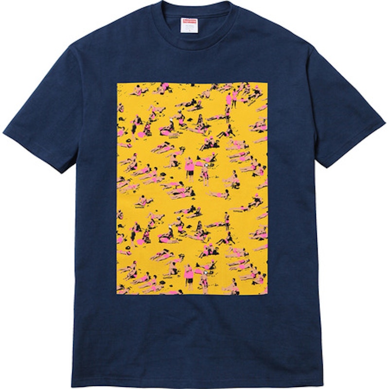 Supreme Beach Tee Navy