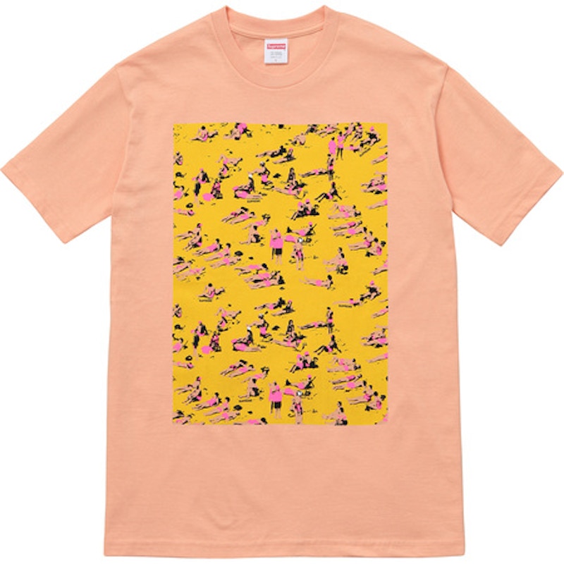 Supreme Beach Tee Peach