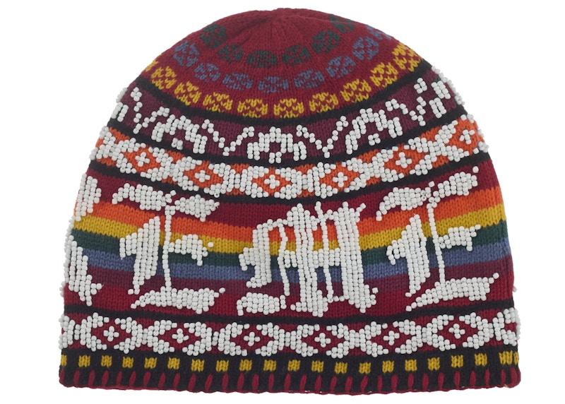 Supreme Beaded Beanie Multicolor