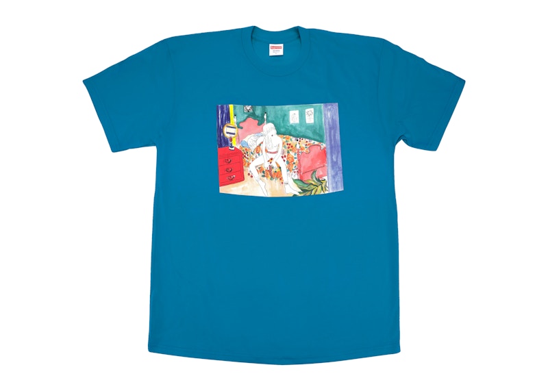 Supreme Bedroom Tee Bright Blue