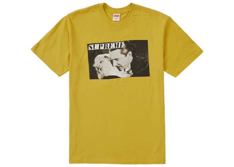Supreme Bela Lugosi Tee Acid Yellow