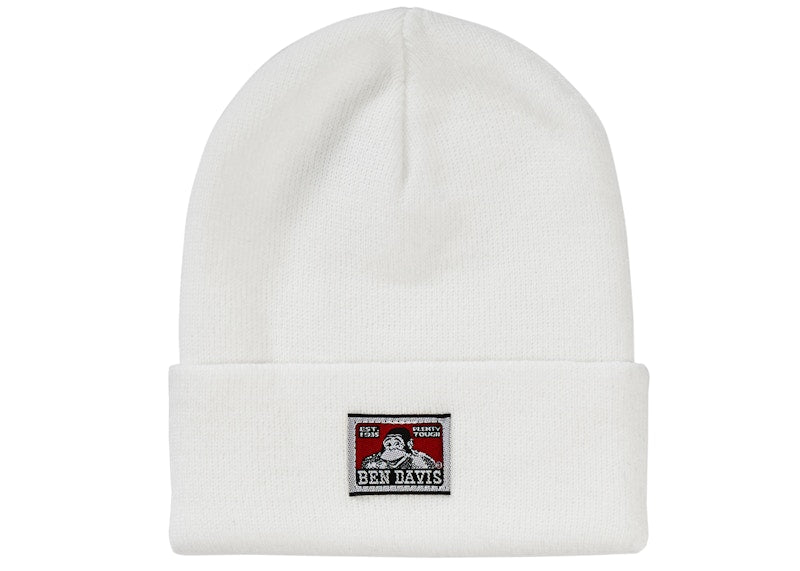 Supreme Ben Davis Beanie White