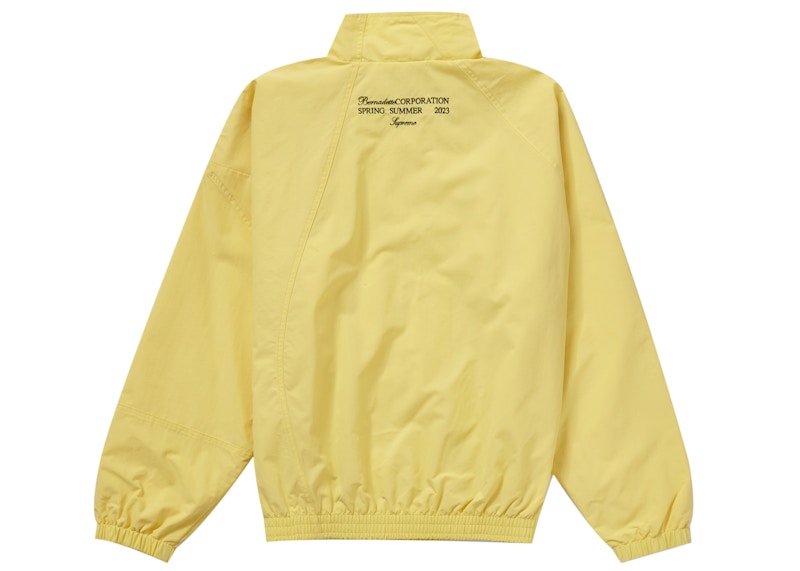 Supreme Bernadette Corporation Track Jacket Pale Yellow