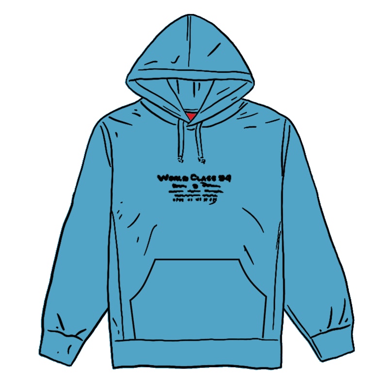 Supreme Best Of The Best Hooded L/S Top Slate
