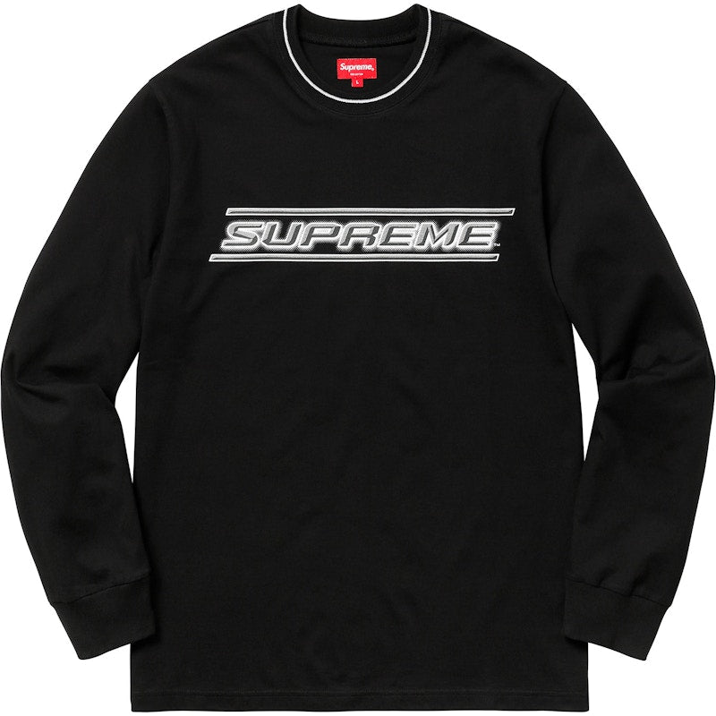 Supreme Bevel L/S Top Black