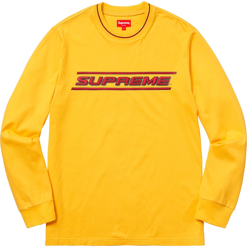 Supreme Bevel L/S Top Yellow