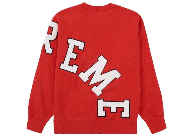 Supreme Big Arc Crewneck Red