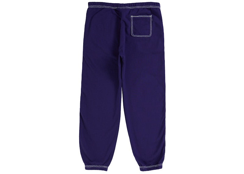Supreme Big Stitch Sweatpant Dark Royal