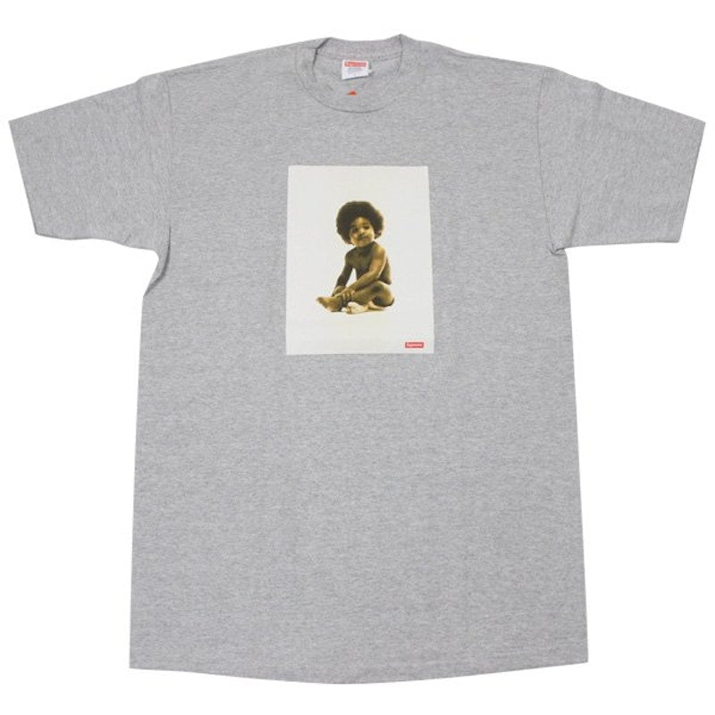Supreme Biggie Tee Grey