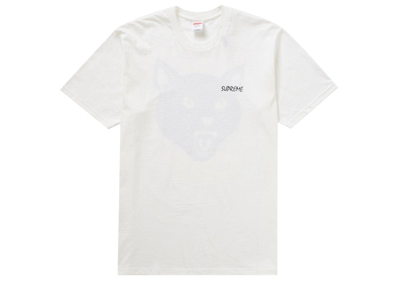 Supreme Black Cat Tee (SS24) White