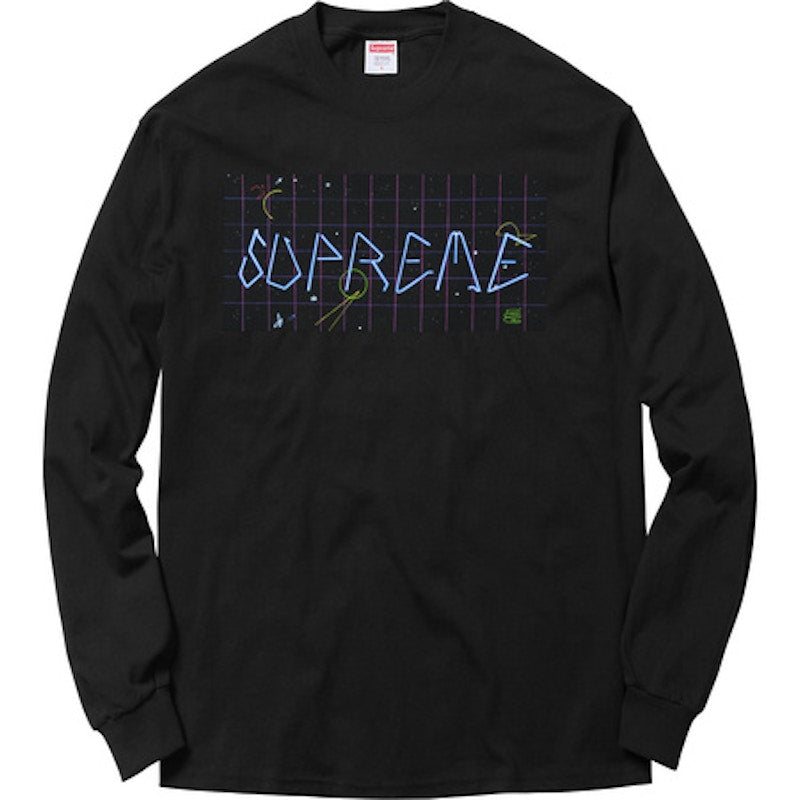 Supreme Blade Grid LS Tee Black