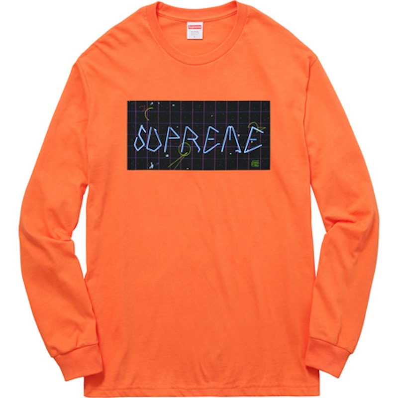 Supreme Blade Grid LS Tee Orange