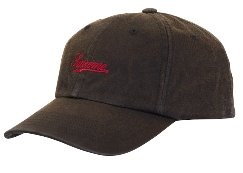 Supreme Bleached Chino 6-Panel Black