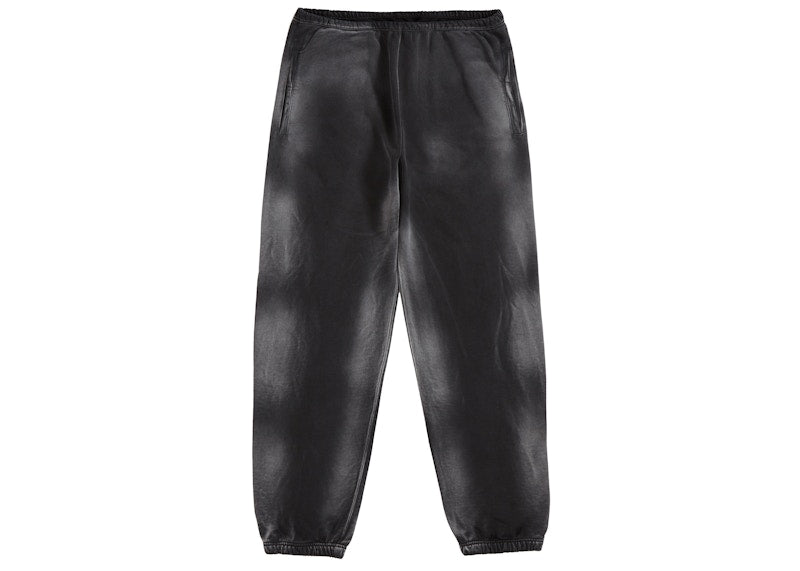 Supreme Bleached Sweatpant Black