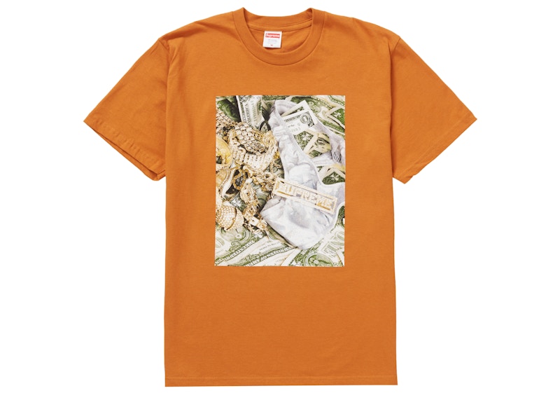 Supreme Bling Tee Burnt Orange