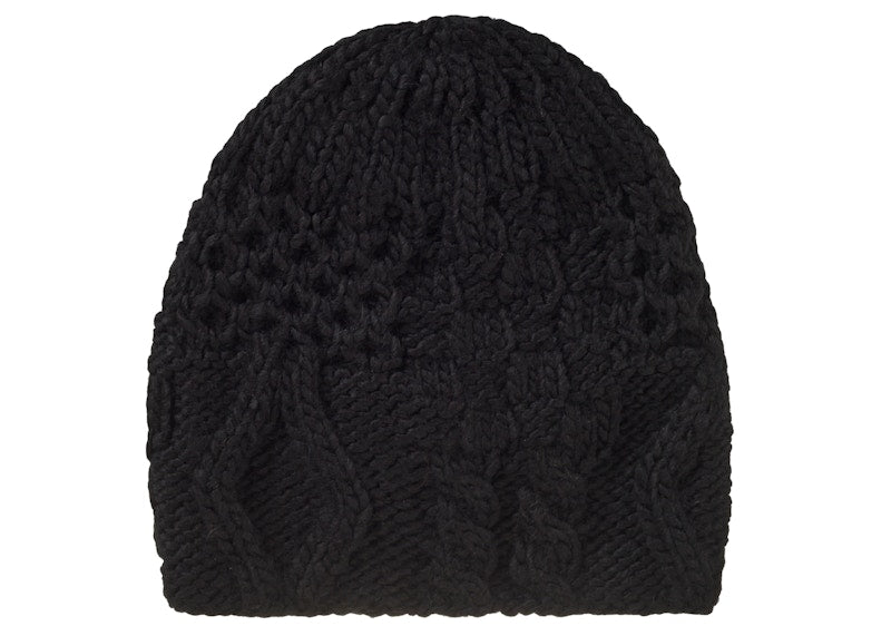 Supreme Block Knit Beanie Black