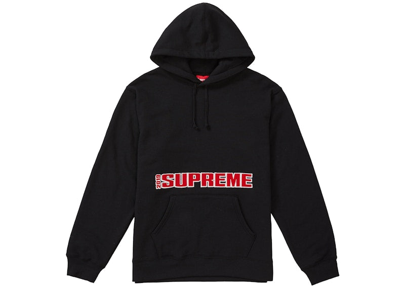 Supreme Blockbuster Hooded Sweatshirt Black