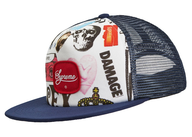 Supreme Blood Lust Mesh Back 5-Panel Navy