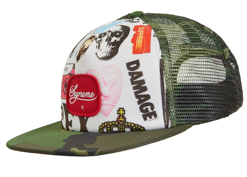 Supreme Blood Lust Mesh Back 5-Panel Woodland Camo