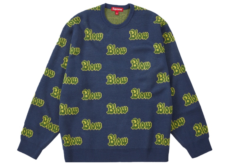 Supreme Blow Sweater Navy