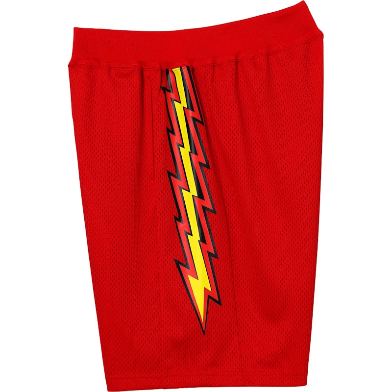 Supreme Bolt Basketball Short Red