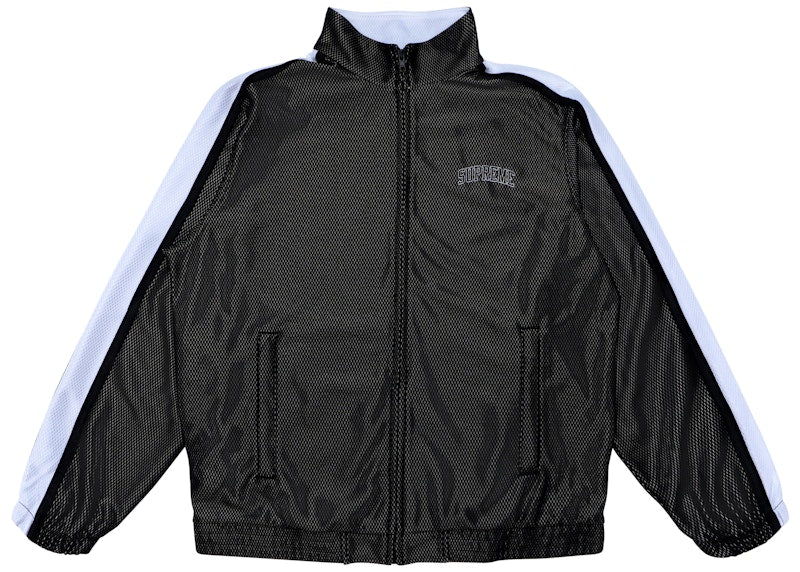 Supreme Bonded Mesh Track Jacket Black