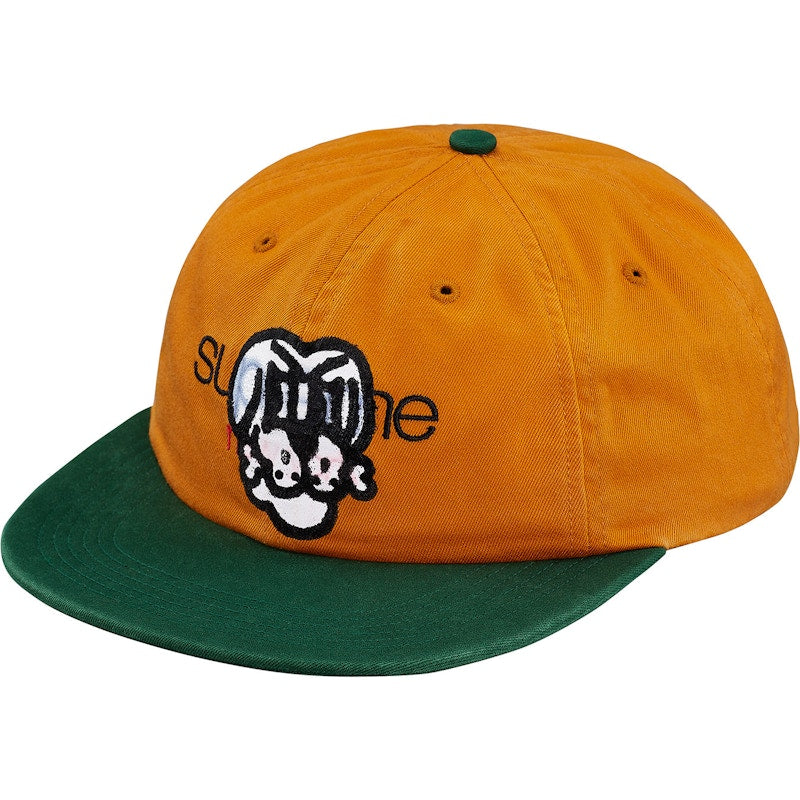 Supreme Bone Classic Logo 6-Panel Mustard