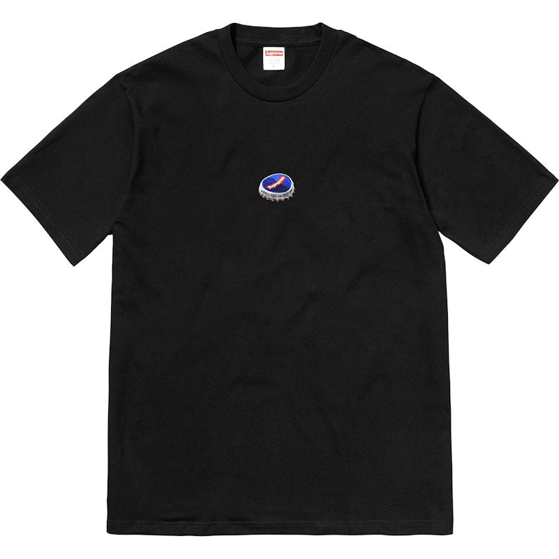 Supreme Bottle Cap Tee Black