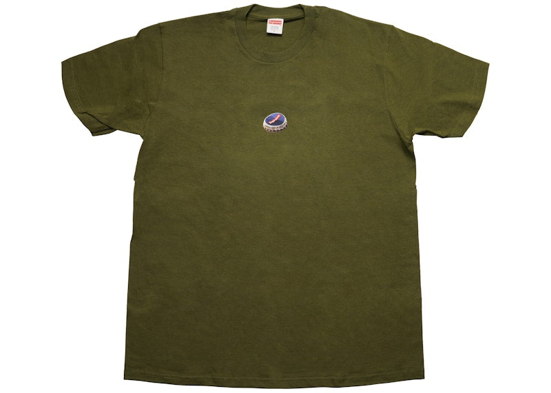 Supreme Bottle Cap Tee Olive