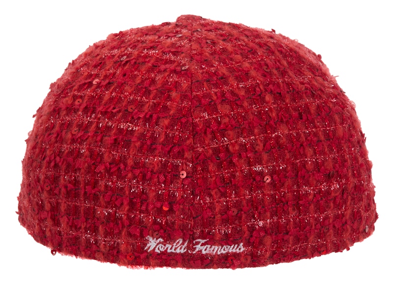 Supreme Boucle Box Logo New Era 59Fifty Fitted Cap Red
