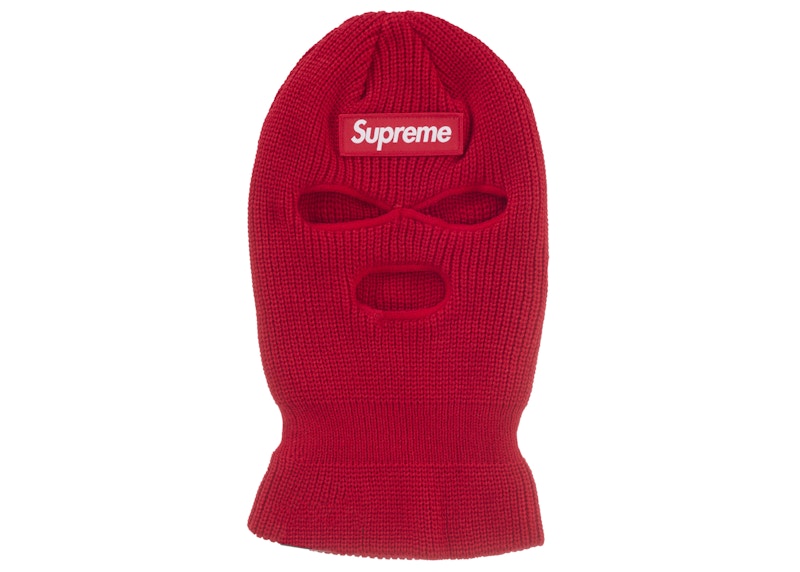 Supreme Box Logo Balaclava Red