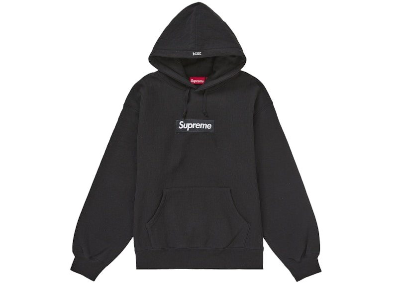 Supreme Box Logo Hooded Sweatshirt Sweatshirt (FW24) Black