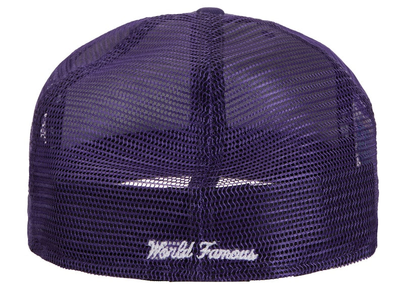 Supreme Box Logo Mesh Back New Era Cap (SS24) Purple