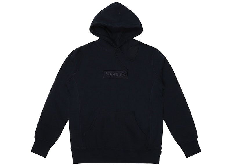 Supreme Box Logo Pullover Hoodie Navy