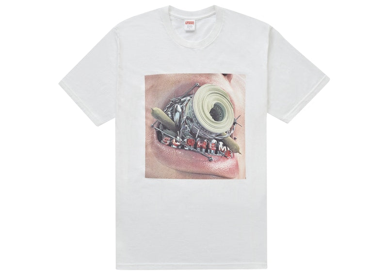 Supreme Braces Tee White